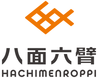 八面六臂株式会社の会社ロゴ
