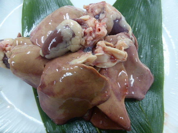 国産若鶏　白レバー