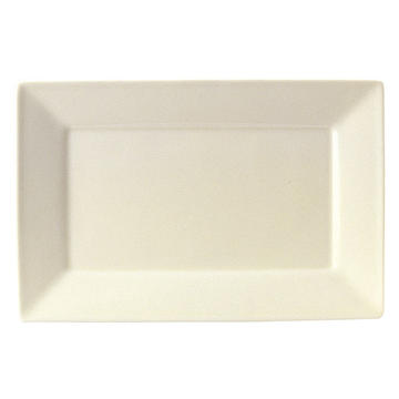 【アウトレット品】SQA 28cm長角皿(アイボリー)