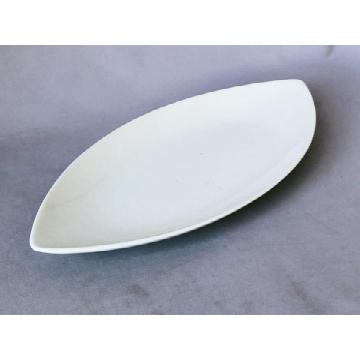 【アウトレット品】ルナホワイト 舟型トレー(小)