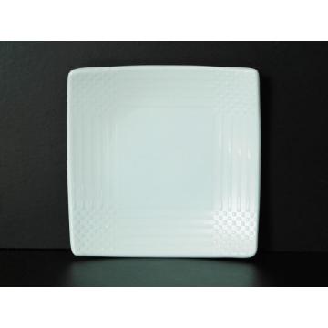 【アウトレット品】ボレロ 白15.5cm角プレート