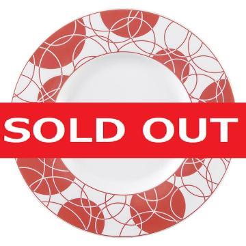 【アウトレット品】CCH 27.5cmリムプレート(レッド)